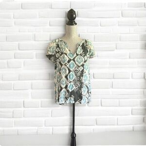 Light Patterned Women's Blouse